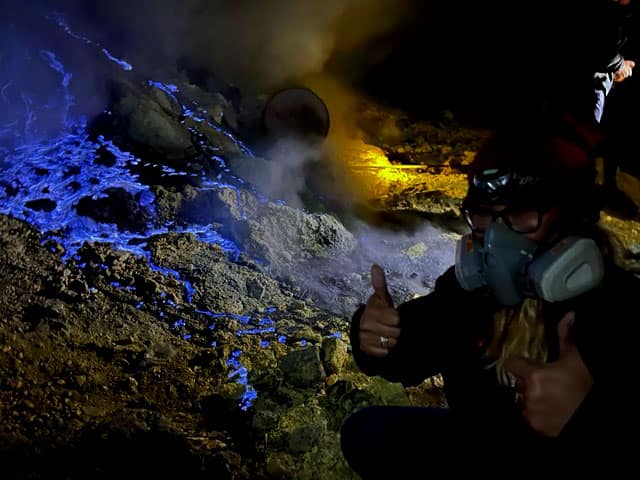 Ijen Blue Fire Phenomenon East Java